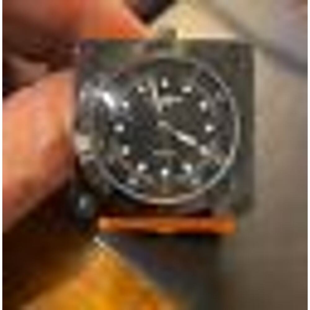 35mm Captain by Collezio Watch, Gun Metal Tone, Snap Close Band